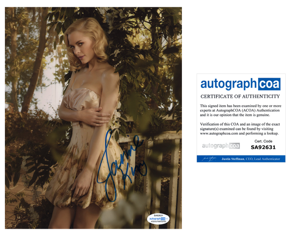 Jaime King Sexy Signed Autograph 8x10 Photo ACOA