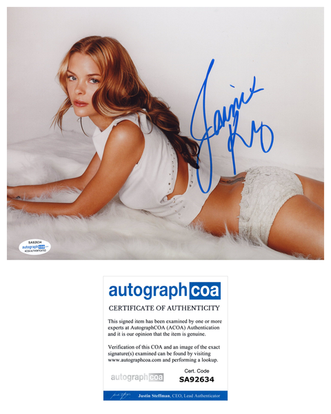 Jaime King Sexy Signed Autograph 8x10 Photo ACOA