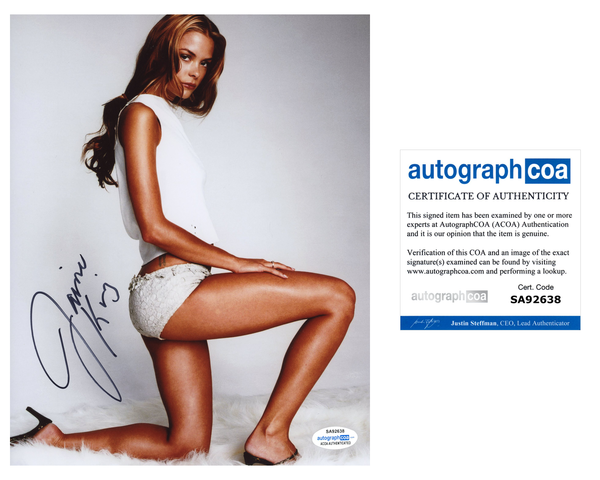 Jaime King Sexy Signed Autograph 8x10 Photo ACOA