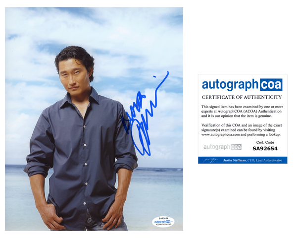 Daniel Dae Kim Hawaii Five-O Signed Autograph 8x10 Photo ACOA