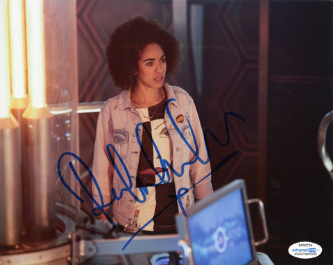 Pearl Mackie Doctor Who Signed Autograph 8x10 Photo ACOA