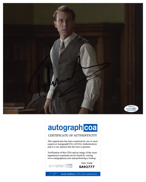 Tobias Menzies Outlander Signed Autograph 8x10 Photo ACOA