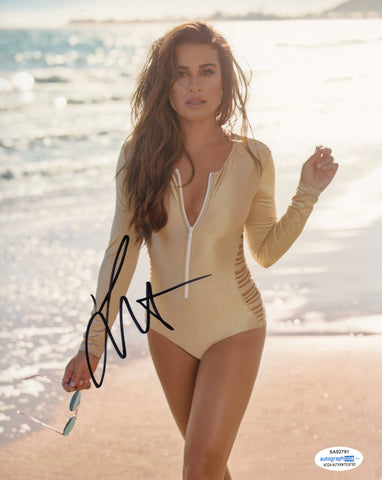 Lea Michele Sexy Signed Autograph 8x10 Photo ACOA