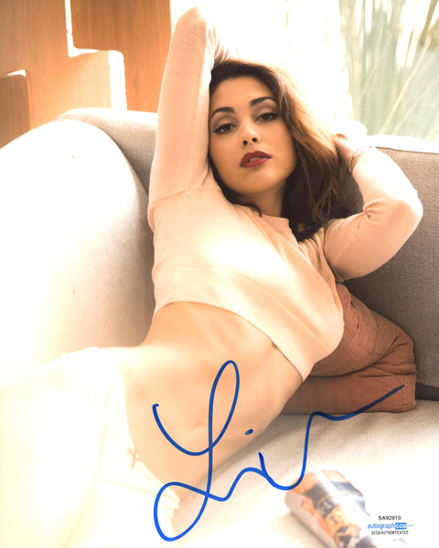 Lindsey Morgan The 100 Signed Autograph 8x10 Photo ACOA