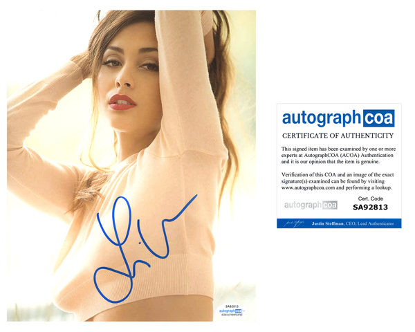 Lindsey Morgan The 100 Signed Autograph 8x10 Photo ACOA