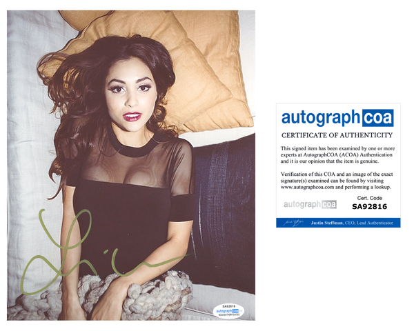 Lindsey Morgan The 100 Signed Autograph 8x10 Photo ACOA