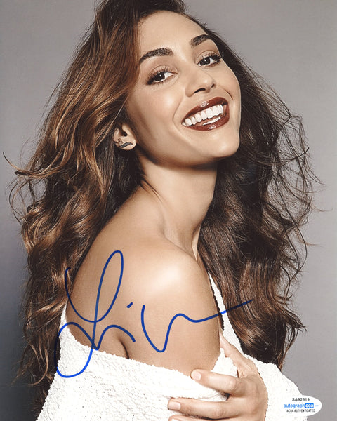 Lindsey Morgan The 100 Signed Autograph 8x10 Photo ACOA