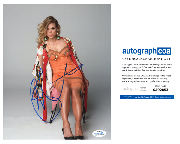 Billie Piper Sexy Doctor Who Signed Autograph 8x10 Photo ACOA