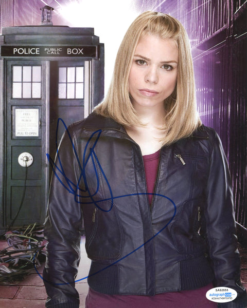 Billie Piper Sexy Doctor Who Signed Autograph 8x10 Photo ACOA