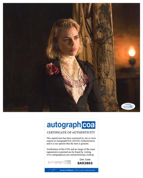 Billie Piper Sexy Doctor Who Signed Autograph 8x10 Photo ACOA