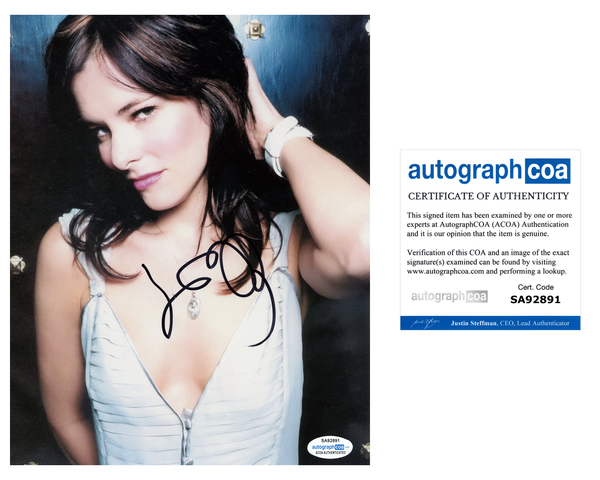 Parker Posey Sexy Signed Autograph 8x10 Photo ACOA
