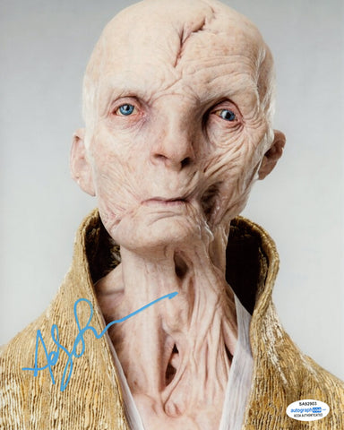 Andy Serkis Star Wars Signed Autograph 8x10 Photo ACOA