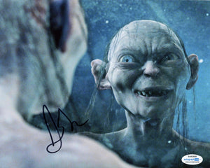 Andy Serkis Lord of the Rings Signed Autograph 8x10 Photo ACOA