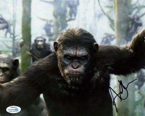 Andy Serkis Planet of the Apes Signed Autograph 8x10 Photo ACOA