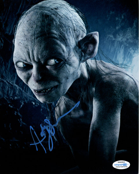 Andy Serkis Lord of the Rings Signed Autograph 8x10 Photo ACOA