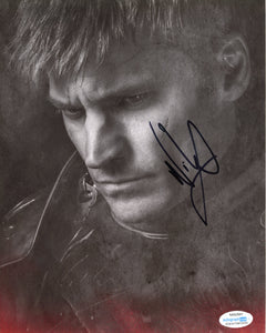 Nikolaj Coster Waldau Game of Thrones Signed Autograph 8x10 Photo ACOA