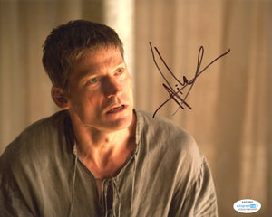 Nikolaj Coster Waldau Game of Thrones Signed Autograph 8x10 Photo ACOA