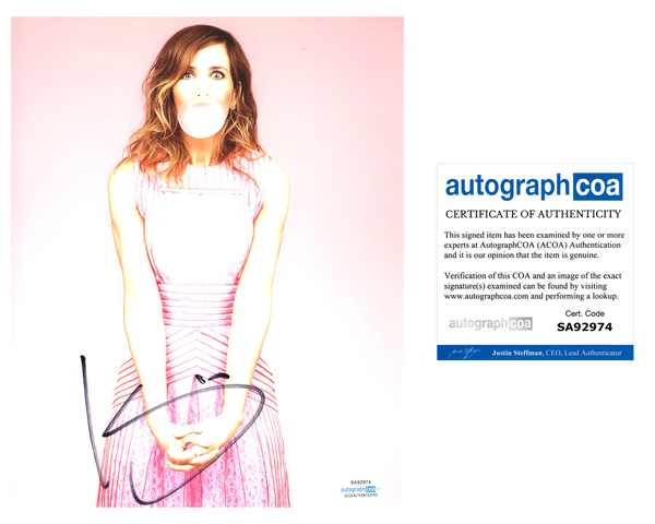 Kristen Wiig Sexy Signed Autograph 8x10 Photo ACOA