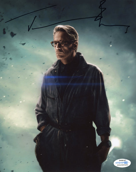 Jeremy Irons Justice League Batman Superman Signed Autograph 8x10 Photo ACOA