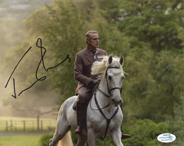 Jeremy Irons Watchmen Signed Autograph 8x10 Photo ACOA