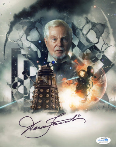 Derek Jacobi Doctor Who Signed Autograph 8x10 Photo ACOA