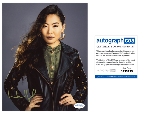 Nicole Kang Batwoman Signed Autograph 8x10 Photo ACOA