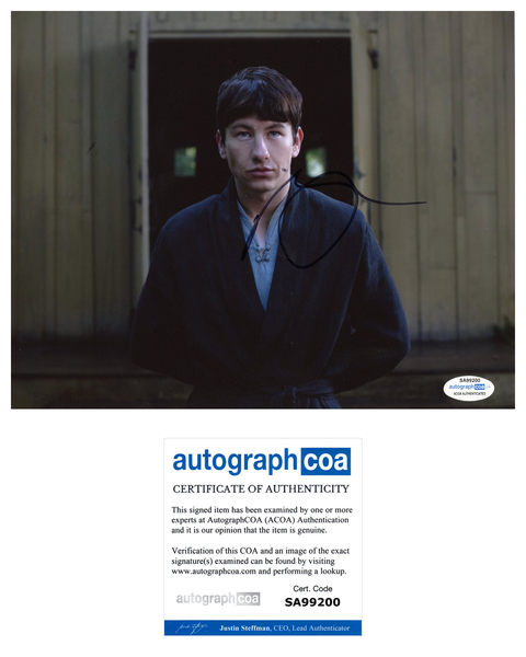 Barry Keoghan Eternals Signed Autograph 8x10 Photo ACOA