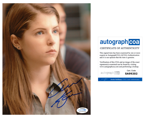 Anna Kendrick Twilight Signed Autograph 8x10 Photo ACOA