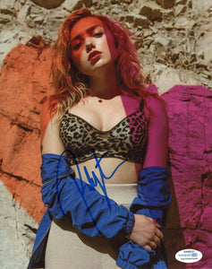 Peyton List Sexy Signed Autograph 8x10 Photo ACOA