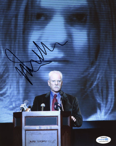 Malcolm McDowell Halloween Signed Autograph 8x10 Photo ACOA