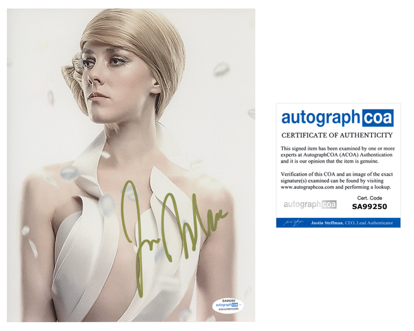 Jena Malone Hunger Games Signed Autograph 8x10 Photo ACOA