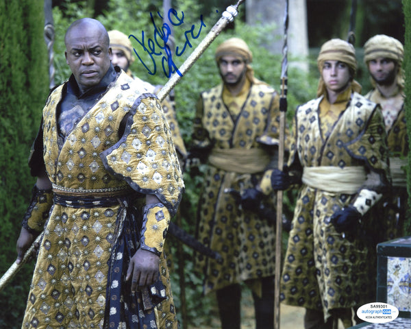 Deobia Oparei Game of Thrones Signed Autograph 8x10 Photo ACOA