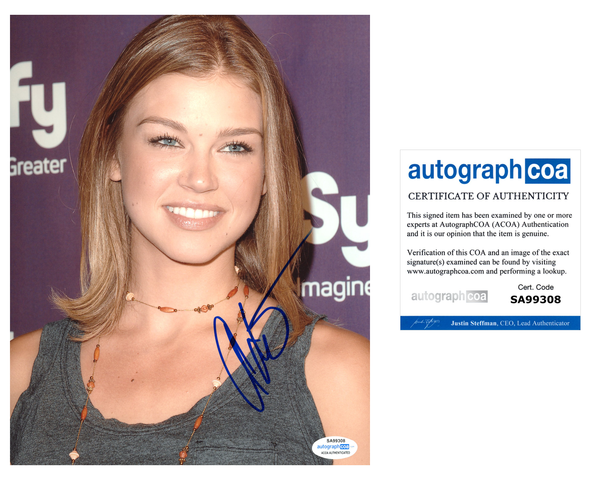Adrianne Palicki Signed Autograph 8x10 Photo ACOA