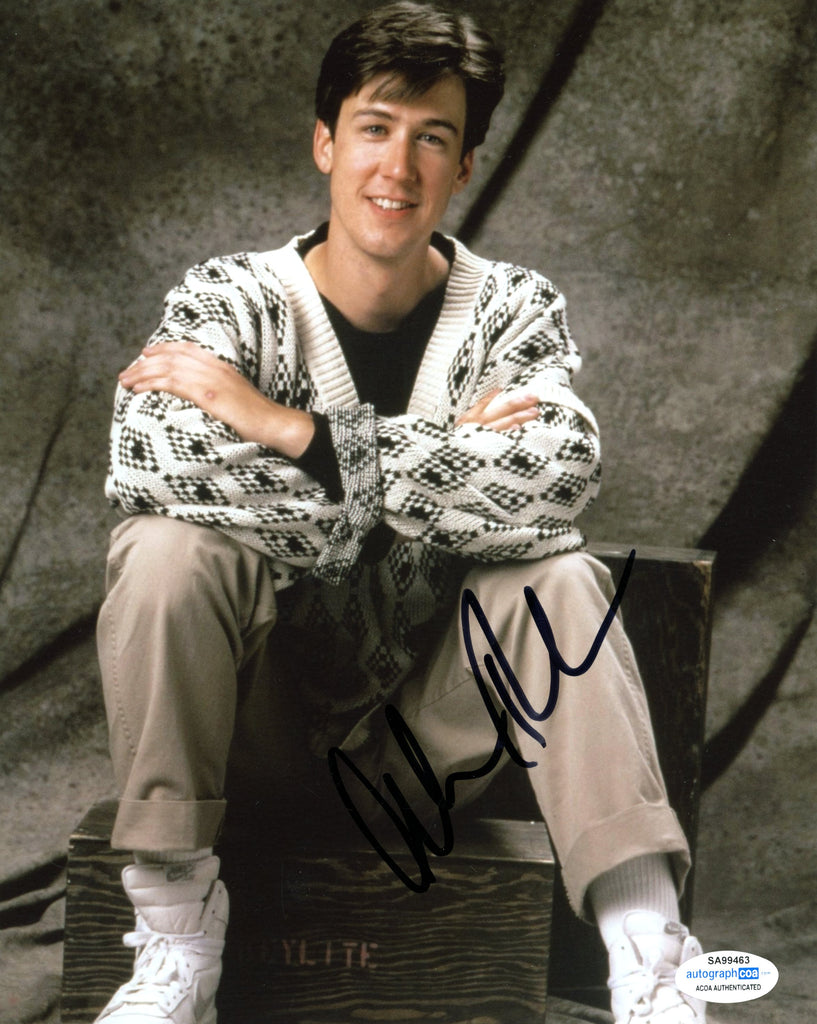 Alan Ruck Ferris Bueller Signed Autograph 8x10 Photo ACOA | Outlaw ...