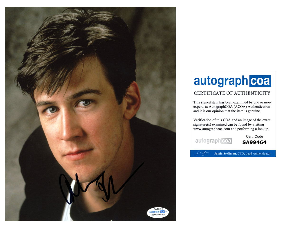 Alan Ruck Ferris Bueller Signed Autograph 8x10 Photo ACOA | Outlaw ...