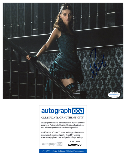Angela Sarafyan Westworld Signed Autograph 8x10 Photo ACOA