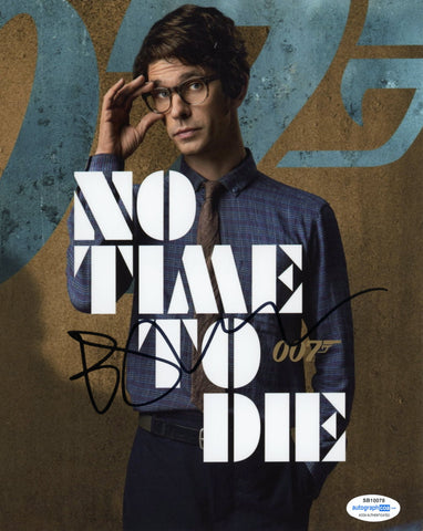 Ben Whishaw No Time to Die Bond Signed Autograph 8x10 Photo ACOA