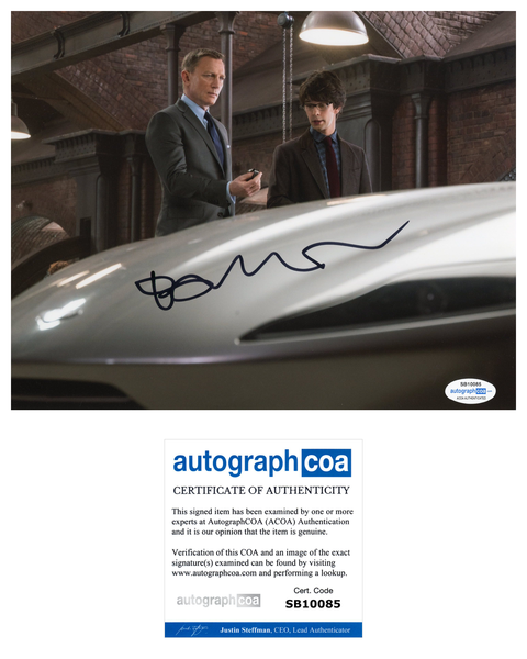 Ben Whishaw No Time to Die Bond Signed Autograph 8x10 Photo ACOA