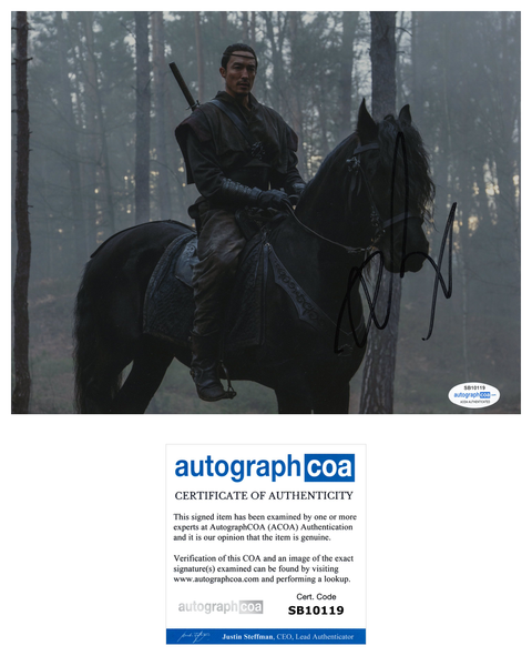 Daniel Henney Wheel of Time Signed Autograph 8x10 Photo ACOA