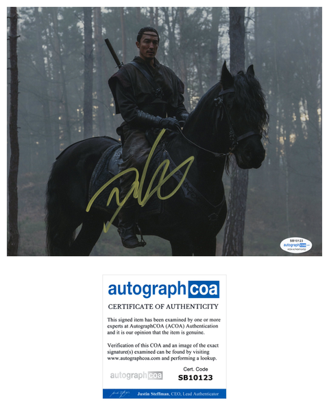 Daniel Henney Wheel of Time Signed Autograph 8x10 Photo ACOA