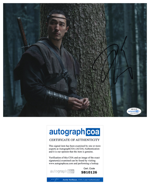 Daniel Henney Wheel of Time Signed Autograph 8x10 Photo ACOA