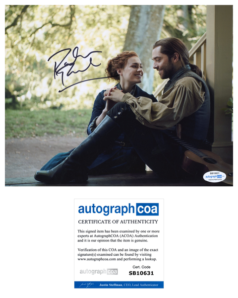 Richard Rankin Outlander Signed Autograph 8x10 Photo ACOA