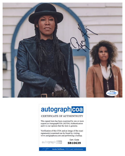 Regina King The Harder They Fall Signed Autograph 8x10 Photo ACOA