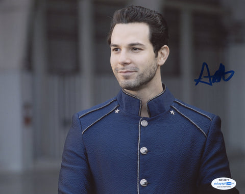 Skylar Astin Secret Society Signed Autograph 8x10 Photo ACOA