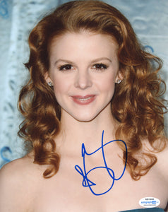 Ashley Bell Sexy Signed Autograph 8x10 Photo ACOA