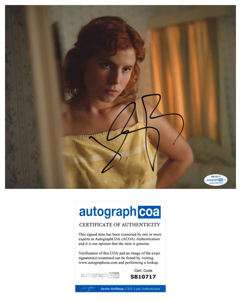 Jessie Buckley Sexy Signed Autograph 8x10 Photo ACOA