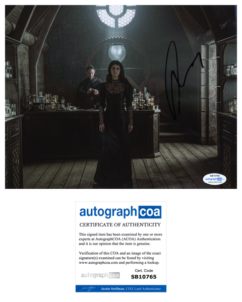 Anya Chalotra The Witcher Signed Autograph 8x10 Photo ACOA