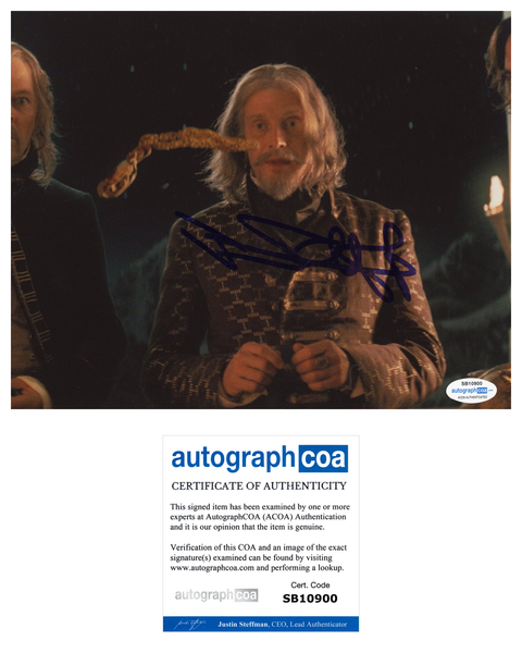 Jason Flemyng Stardust Signed Autograph 8x10 Photo ACOA