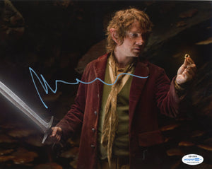 Martin Freeman The Hobbit Signed Autograph 8x10 Photo ACOA