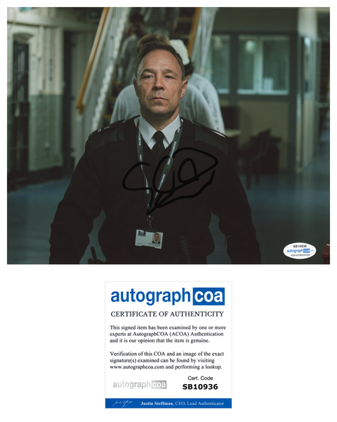 Stephen Graham Time Signed Autograph 8x10 Photo ACOA